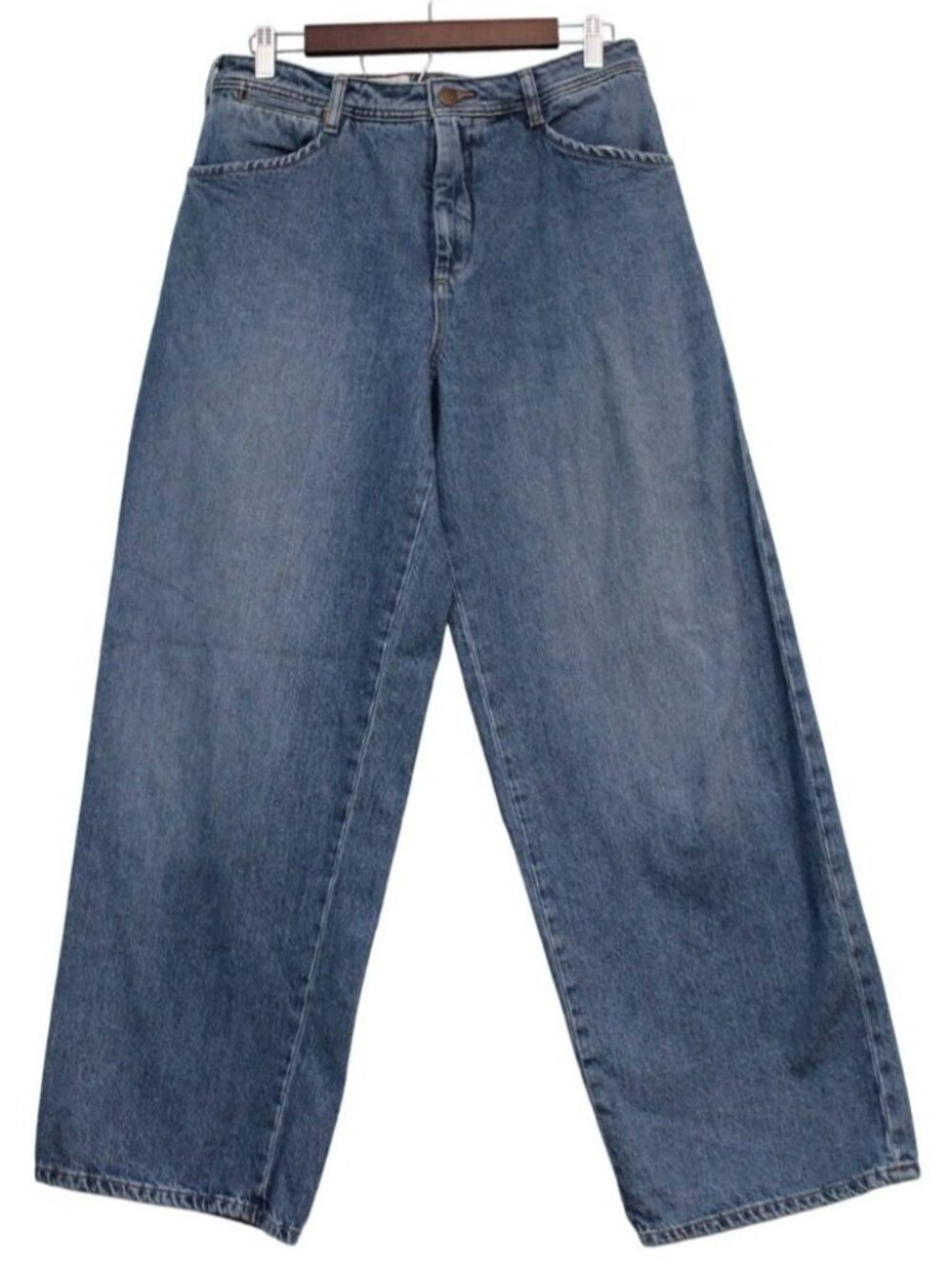 Anthropologie Pilcro Jeans Size 28 Relaxed Wide Leg Tapered Baggy Denim Boho